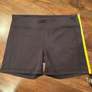 Athleta Black Bike shorts